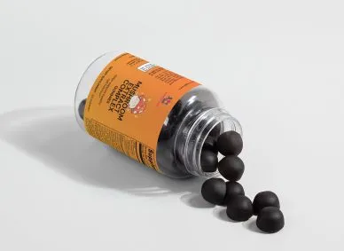 Raspberry Mushroom Gummies Supplement