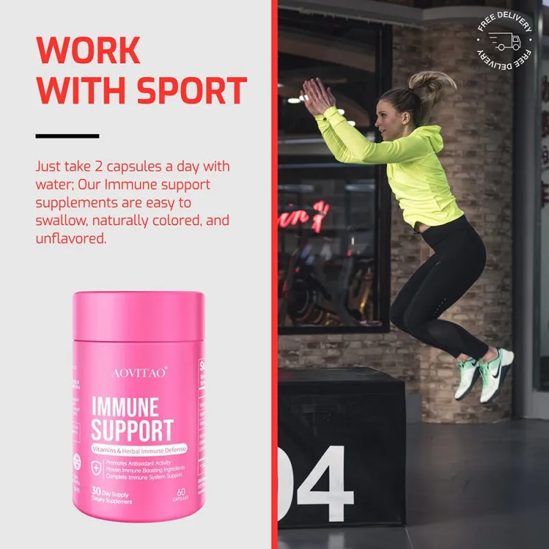 Immune Support Mushroom Supplement