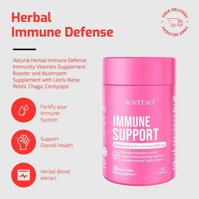 Immune Support Mushroom Supplement