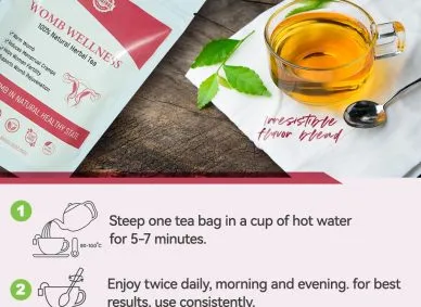 Natural Womb Tea Supplement for Female