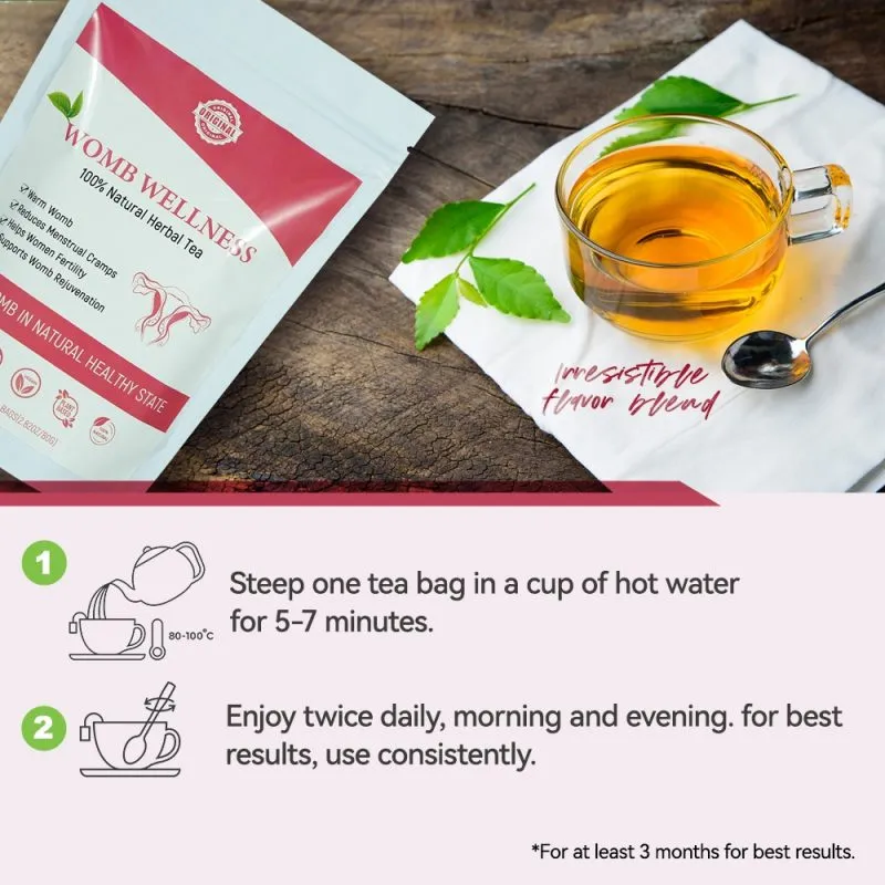 Natural Womb Tea Supplement for Female